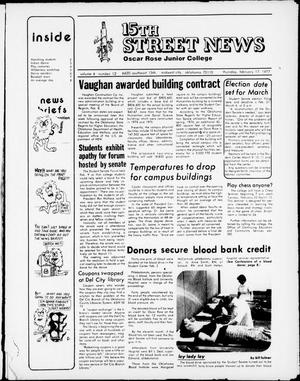 15th Street News (Midwest City, Okla.), Vol. 6, No. 12, Ed. 1 Thursday, February 17, 1977