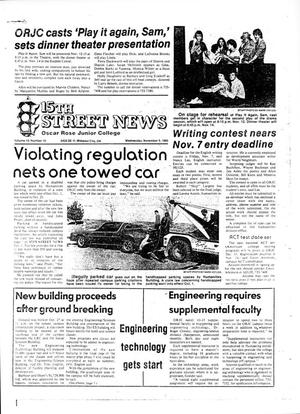 Primary view of object titled '15th Street News (Midwest City, Okla.), Vol. 10, No. 10, Ed. 1 Wednesday, November 5, 1980'.