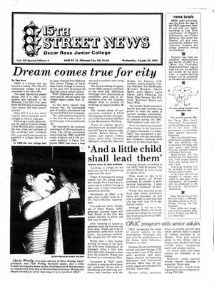 15th Street News (Midwest City, Okla.), Vol. 12, No. A, Ed. 1 Wednesday, August 25, 1982