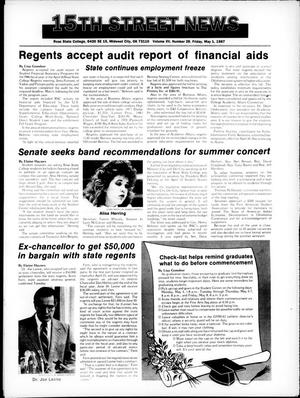 15th Street News (Midwest City, Okla.), Vol. 15, No. 28, Ed. 1 Friday, May 1, 1987