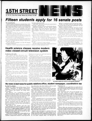 15th Street News (Midwest City, Okla.), Vol. 16, No. 4, Ed. 1 Friday, September 18, 1987