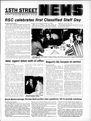 15th Street News (Midwest City, Okla.), Vol. 16, No. 9, Ed. 1 Friday, October 30, 1987