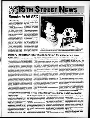 15th Street News (Midwest City, Okla.), Vol. 17, No. 8, Ed. 1 Saturday, October 29, 1988