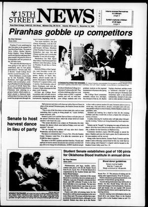 15th Street News (Midwest City, Okla.), Vol. 19, No. 11, Ed. 1 Friday, November 16, 1990