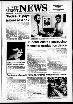 15th Street News (Midwest City, Okla.), Vol. 19, No. 25, Ed. 1 Friday, April 26, 1991