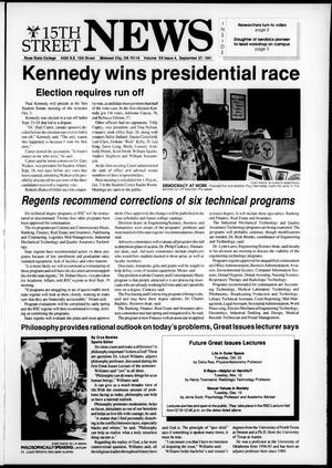 15th Street News (Midwest City, Okla.), Vol. 20, No. 4, Ed. 1 Friday, September 27, 1991