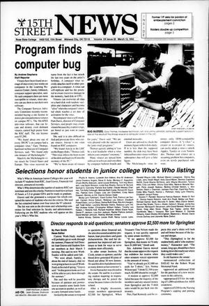 15th Street News (Midwest City, Okla.), Vol. 20, No. 20, Ed. 1 Friday, March 13, 1992