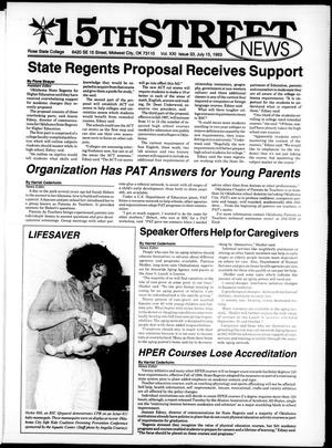 15th Street News (Midwest City, Okla.), Vol. 21, No. 33, Ed. 1 Thursday, July 15, 1993