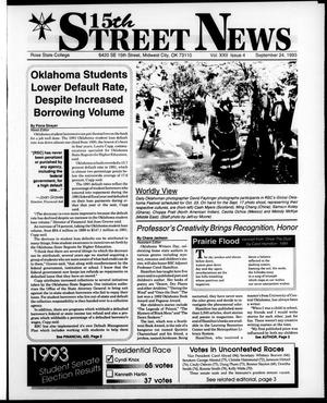 15th Street News (Midwest City, Okla.), Vol. 22, No. 4, Ed. 1 Friday, September 24, 1993