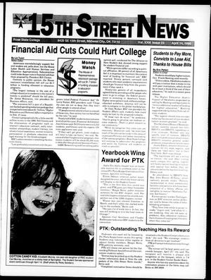 Primary view of object titled '15th Street News (Midwest City, Okla.), Vol. 23, No. 23, Ed. 1 Friday, April 14, 1995'.