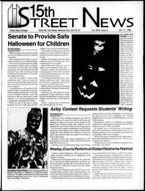 15th Street News (Midwest City, Okla.), Vol. 26, No. 6, Ed. 1 Friday, October 11, 1996