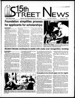 15th Street News (Midwest City, Okla.), Vol. 26, No. 23, Ed. 1 Friday, March 28, 1997