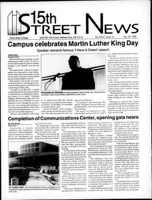 Primary view of object titled '15th Street News (Midwest City, Okla.), Vol. 27, No. 15, Ed. 1 Friday, January 23, 1998'.