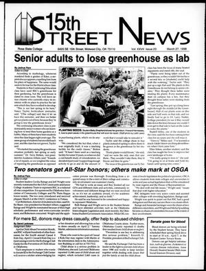 15th Street News (Midwest City, Okla.), Vol. 27, No. 23, Ed. 1 Friday, March 27, 1998