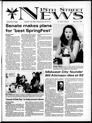 15th Street News (Midwest City, Okla.), Vol. 28, No. 22, Ed. 1 Friday, March 26, 1999
