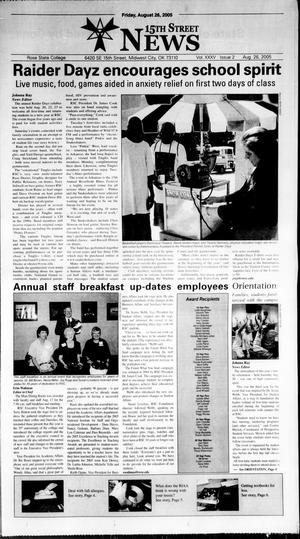 15th Street News (Midwest City, Okla.), Vol. 35, No. 2, Ed. 1 Friday, August 26, 2005