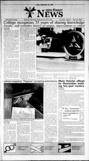 15th Street News (Midwest City, Okla.), Vol. 35, No. 6, Ed. 1 Friday, September 30, 2005