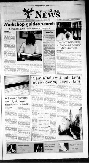 15th Street News (Midwest City, Okla.), Vol. 35, No. 24, Ed. 1 Friday, March 24, 2006