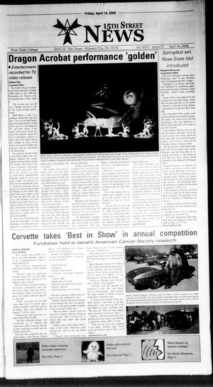 Primary view of object titled '15th Street News (Midwest City, Okla.), Vol. 35, No. 27, Ed. 1 Friday, April 14, 2006'.