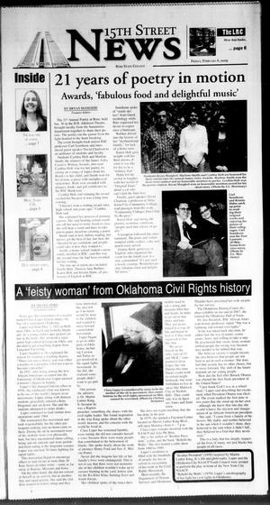 15th Street News (Midwest City, Okla.), Vol. 38, No. 16, Ed. 1 Friday, February 6, 2009