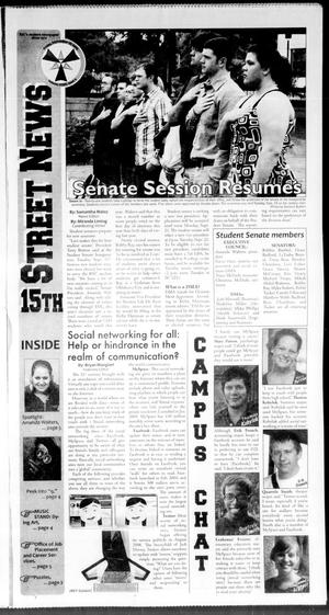 Primary view of object titled '15th Street News (Midwest City, Okla.), Vol. 39, No. 4, Ed. 1 Friday, September 18, 2009'.