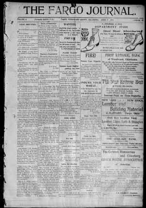 The Fargo Journal. (Fargo, Okla. Terr.), Vol. 2, No. 29, Ed. 1 Friday, April 7, 1905