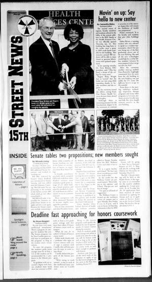 Primary view of object titled '15th Street News (Midwest City, Okla.), Vol. 39, No. 16, Ed. 1 Friday, January 29, 2010'.
