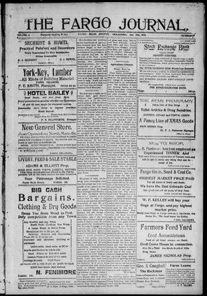 The Fargo Journal. (Fargo, Okla.), Vol. 6, No. 17, Ed. 1 Friday, January 8, 1909