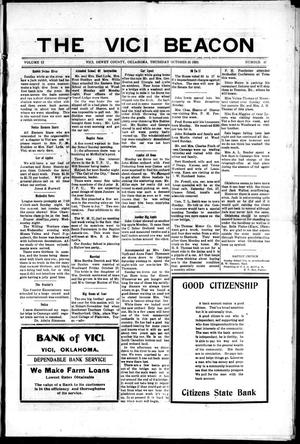 The Vici Beacon (Vici, Okla.), Vol. 12, No. 47, Ed. 1 Thursday, October 25, 1923
