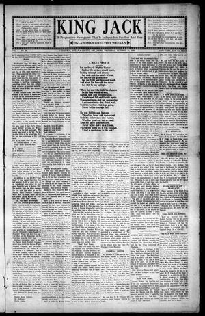 King Jack (Commerce, Okla.), Vol. 4, No. 48, Ed. 1 Thursday, October 14, 1920