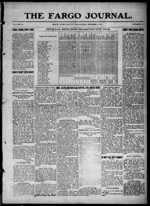 The Fargo Journal. (Arnett, Okla.), Vol. 10, No. 14, Ed. 1 Friday, November 8, 1912