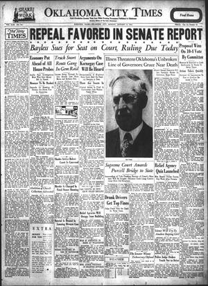 Oklahoma City Times (Oklahoma City, Okla.), Vol. 43, No. 205, Ed. 1 Monday, January 9, 1933