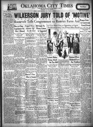Oklahoma City Times (Oklahoma City, Okla.), Vol. 43, No. 212, Ed. 1 Tuesday, January 17, 1933