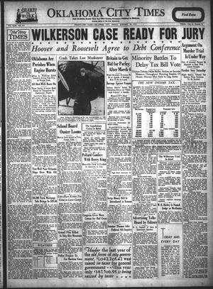 Oklahoma City Times (Oklahoma City, Okla.), Vol. 43, No. 215, Ed. 1 Friday, January 20, 1933