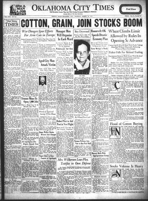 Oklahoma City Times (Oklahoma City, Okla.), Vol. 43, No. 262, Ed. 1 Thursday, March 16, 1933
