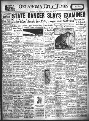 Oklahoma City Times (Oklahoma City, Okla.), Vol. 43, No. 269, Ed. 1 Friday, March 24, 1933
