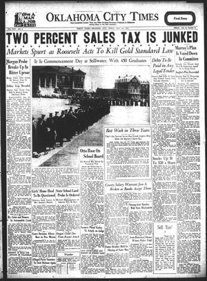 Oklahoma City Times (Oklahoma City, Okla.), Vol. 44, No. 9, Ed. 1 Friday, May 26, 1933
