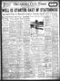 Thumbnail image of item number 1 in: 'Oklahoma City Times (Oklahoma City, Okla.), Vol. 44, No. 20, Ed. 1 Thursday, June 8, 1933'.