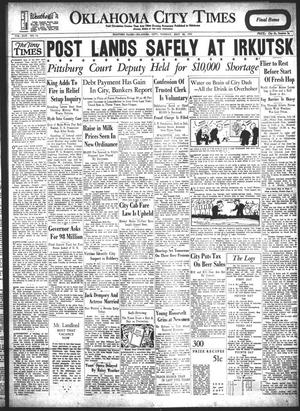 Oklahoma City Times (Oklahoma City, Okla.), Vol. 44, No. 54, Ed. 1 Tuesday, July 18, 1933