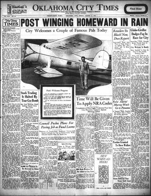 Oklahoma City Times (Oklahoma City, Okla.), Vol. 44, No. 69, Ed. 1 Friday, August 4, 1933