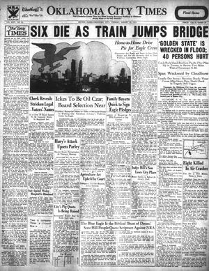 Oklahoma City Times (Oklahoma City, Okla.), Vol. 44, No. 90, Ed. 1 Tuesday, August 29, 1933
