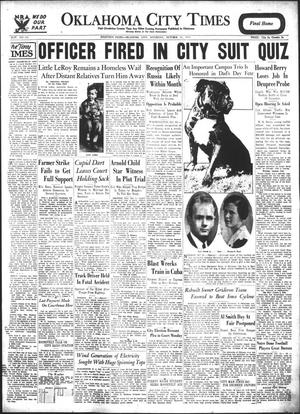 Oklahoma City Times (Oklahoma City, Okla.), Vol. 44, No. 135, Ed. 1 Saturday, October 21, 1933