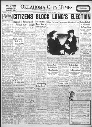 Oklahoma City Times (Oklahoma City, Okla.), Vol. 44, No. 173, Ed. 1 Tuesday, December 5, 1933