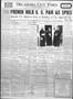 Newspaper: Oklahoma City Times (Oklahoma City, Okla.), Vol. 44, No. 186, Ed. 1 W…