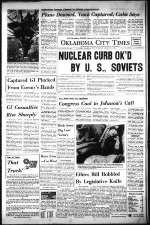 Primary view of object titled 'Oklahoma City Times (Oklahoma City, Okla.), Vol. 78, No. 286, Ed. 3 Thursday, January 18, 1968'.