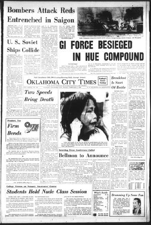 Primary view of object titled 'Oklahoma City Times (Oklahoma City, Okla.), Vol. 78, No. 299, Ed. 3 Friday, February 2, 1968'.