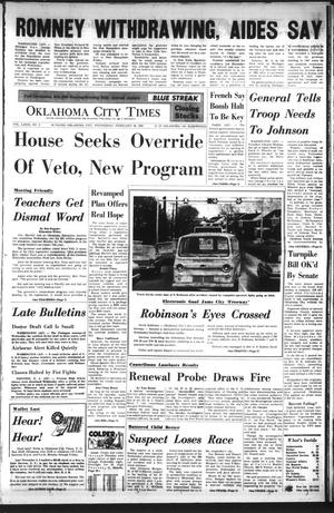 Oklahoma City Times (Oklahoma City, Okla.), Vol. 79, No. 8, Ed. 2 Wednesday, February 28, 1968