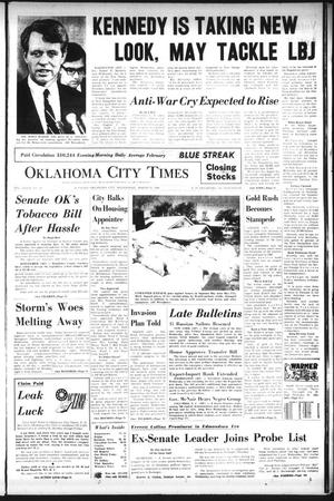 Oklahoma City Times (Oklahoma City, Okla.), Vol. 79, No. 20, Ed. 2 Wednesday, March 13, 1968