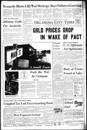 Oklahoma City Times (Oklahoma City, Okla.), Vol. 79, No. 24, Ed. 3 Monday, March 18, 1968