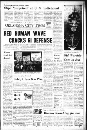 Primary view of object titled 'Oklahoma City Times (Oklahoma City, Okla.), Vol. 79, No. 31, Ed. 3 Tuesday, March 26, 1968'.